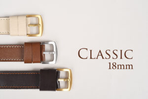Kožené remienky na hodinky “CLASSIC” 18mm