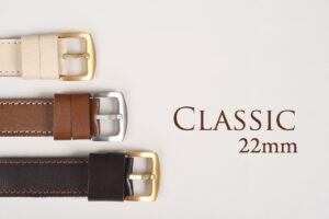 Kožené remienky na hodinky “CLASSIC” 22mm