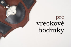 Kožené remienky na vreckové hodinky